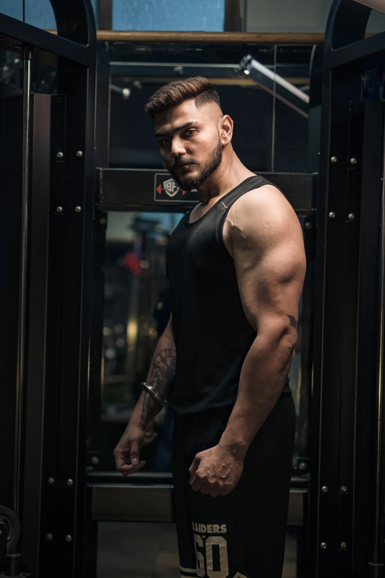 Maddy Bawa, owner of Bawa Fitness, at the gym